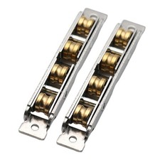 2 pièces rouleaux de porte