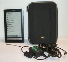 SONY PRS-600 Digital e-Reader 6" Black  Tested Works