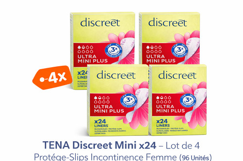 Lot tena discreet mini - discreet,