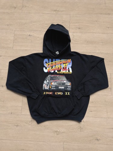 Hoodie imprimé mercedes 190e - hoodie,