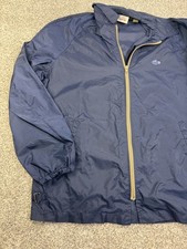Vintage Izod Lacoste Jacket Mens Large Windbreaker Nylon Lightweight 80s Retro
