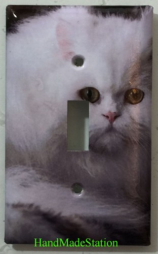 Persian cat toggle rocker - persian,