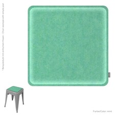 Eco Felt, 8mm Coussin de Chaise Lattes de Banc Universel 32x32cm Arrondi Coin