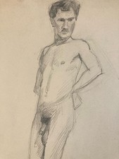 Dessin Portrait 1910 Nu