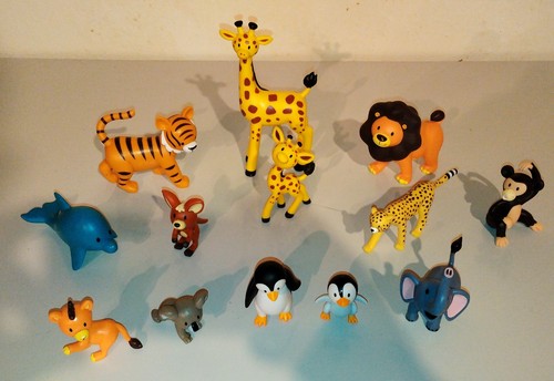 Lot figurines animaux - lot,