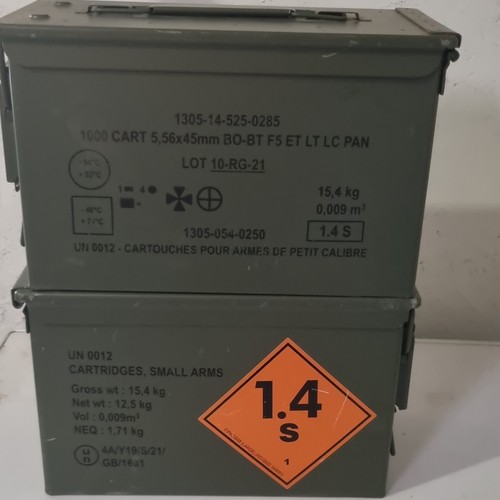 Lot caisses à munitions - 2,