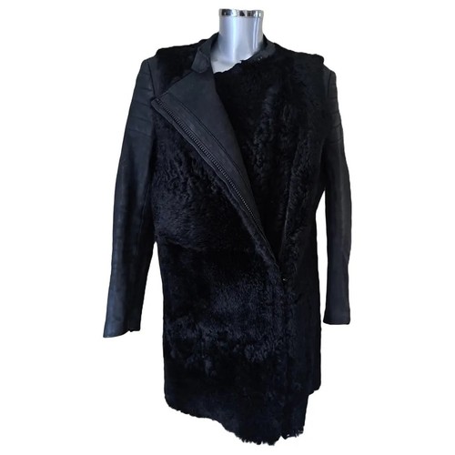Celine manteau en peau - -,
