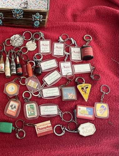 Lot porte clé clef - de,