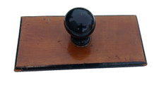 Napoleon III Era Office Blotting Stamp Merchant Label