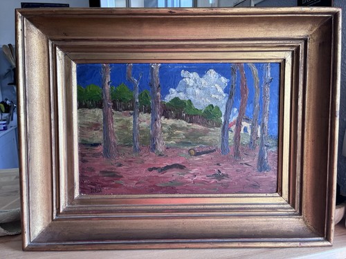Deck tableau paysage forestier - deck,