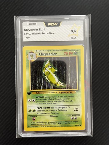 Carte pokémon chrysacier - carte,