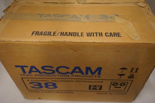 Boîte emballage tascam 38 - boîte,