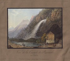 Pissevache Cascade Wasserfall