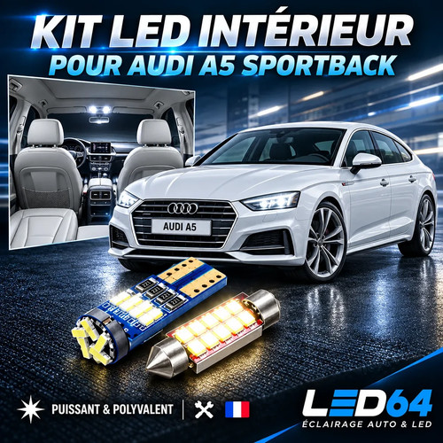 Kit ampoules led blanc - 20,