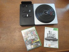 DJ Hero 1 et 2 + table de mixage jeu  Xbox 360 en français