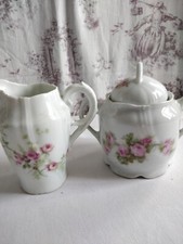 pot lait & sucrier porcelaine