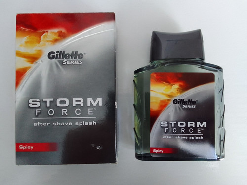 Gilette storm force - gilette, après