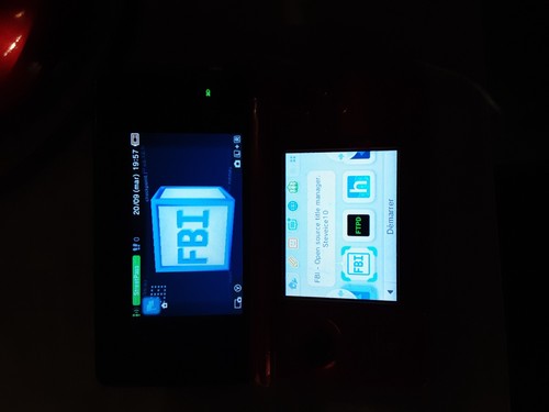 Nintendo 3ds rouge - rouge, jailbreak