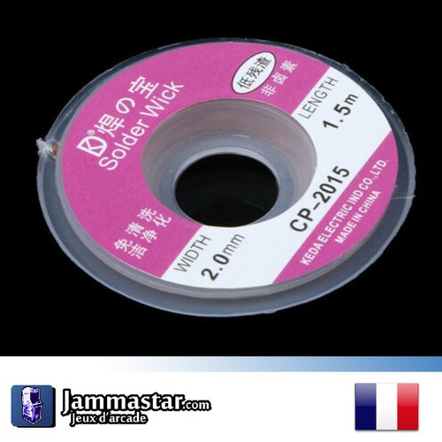 Rouleau tresse dessouder - tresse,