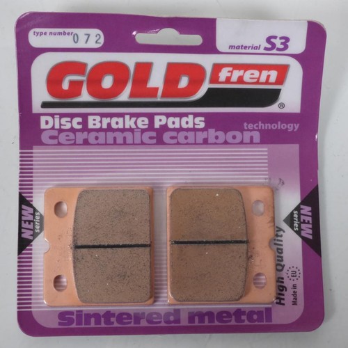 Plaquette frein gold fren - de,