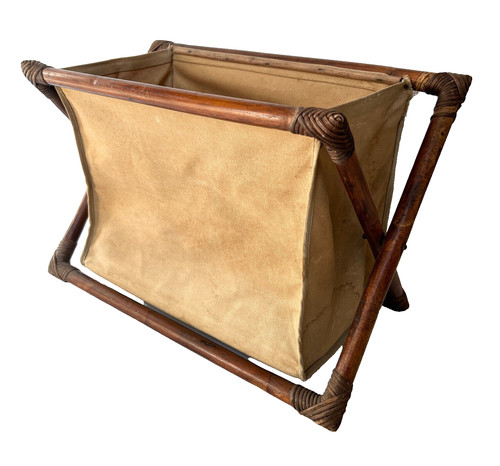 Porte revues 1970 - bambou, et