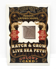 ARTEMIA SALINA CARD ~ 2012 TOPPS ALLEN & GINTER'S / HATCH & GROW LIVE SEA PETS