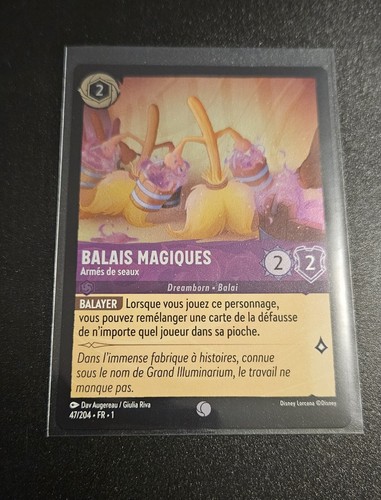 Balais magiques 204 foil - 47/204,