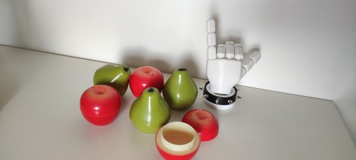 Boîtes vintage pommes - boîtes,