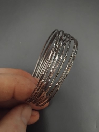 Bracelet semainier joncs en - semainier, 7