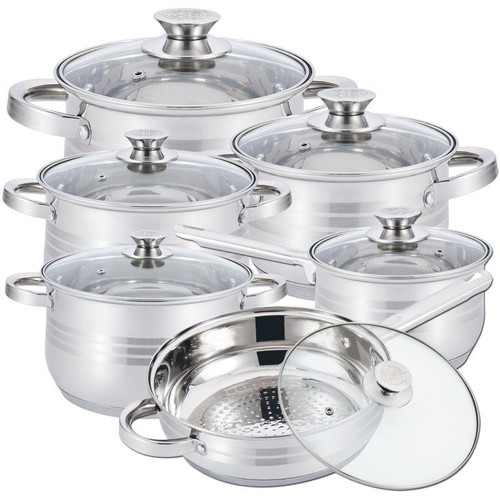Batterie cuisine pièces - 12,