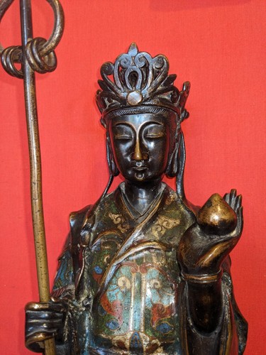 Ancienne statue bronze