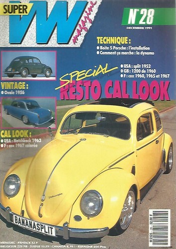 Magazine resto cal - vw,