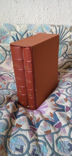 Bible reliure cuir - ,