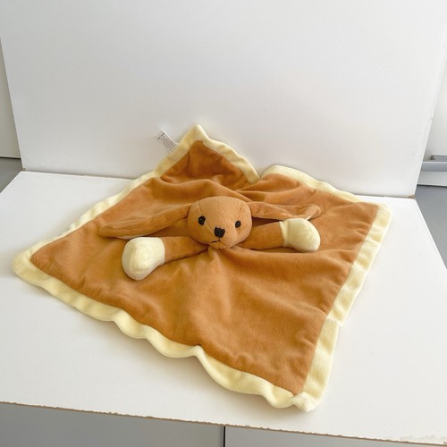 Doudou plat chien - lapin, marron