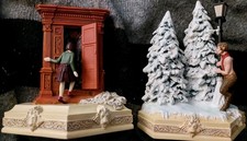 Lion, Witch & Wardrobe Lucy Mr. Tumnus Bookends - Chronicles Of Narnia