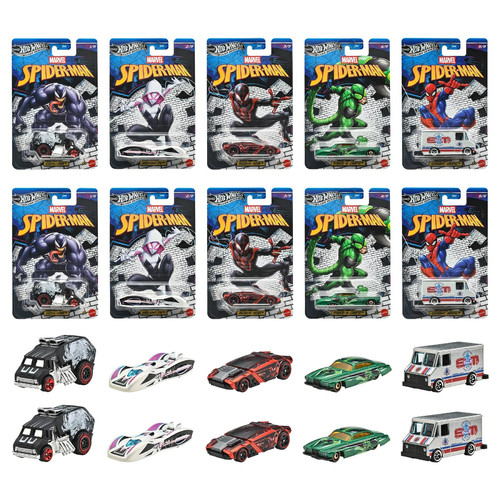 Voitures miniatures spider man - voitures, spider-man