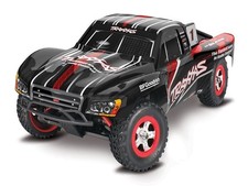 Traxxas Slash 4x4 1:16 RTR Short Course Truck noir brossé avec batterie...