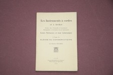 Lutherie M. Reuchsel Les instruments à corde et à archets 1935 violon, alto..