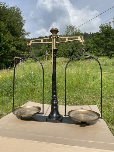 Ancienne balance fonte - balance, en
