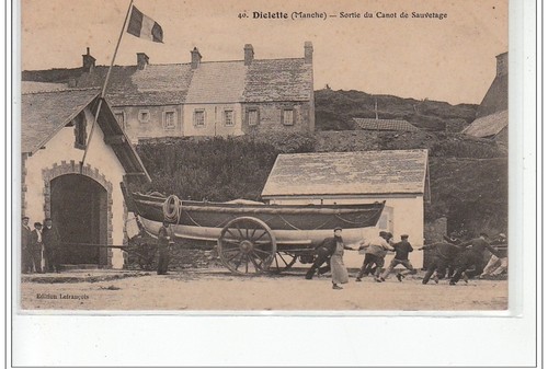 Dielette sortie canot de - -,