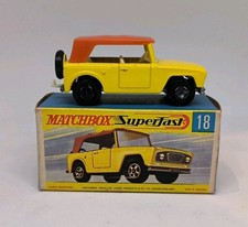 Matchbox Superfast Field Car N°18 En Boîte Excellent État