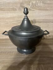 Soupière En Étain Vintage