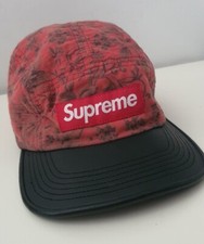 FW12 Supreme Pinwale Cordon avec Cuir Visière Camping Cap Liberté ♥ 2012 Chapeau