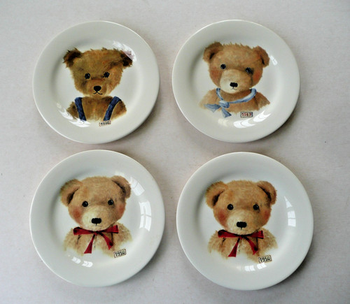 Lot assiettes dessert - 4,