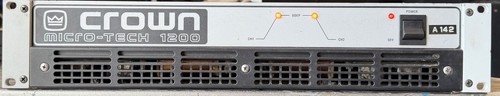 Crown micro tech 1200 - 1200, power
