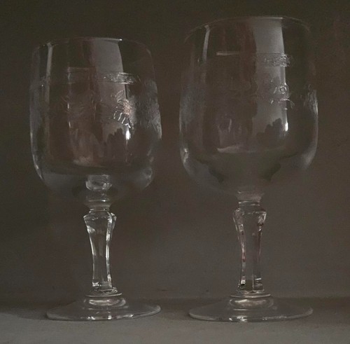 Lot verres liqueur en - à,