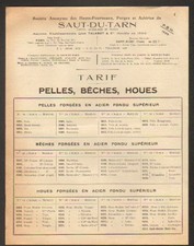 "SAINT-JUERY (81) GARDEN TOOL FACTORY ""FORGES & STEELIES du JUMP-DU-TARN"