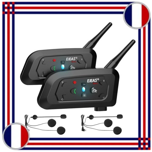 Ejeas intercom moto - v6,