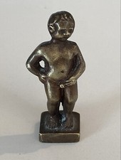 Petite Statue Manneken Pis ancienne XIXeme - Bronze
