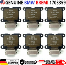 GENUINE BMW x6 Ignition Coils For 1991-1995 BMW 2.0L 2.5L 3.0L 4.0L, 1703359